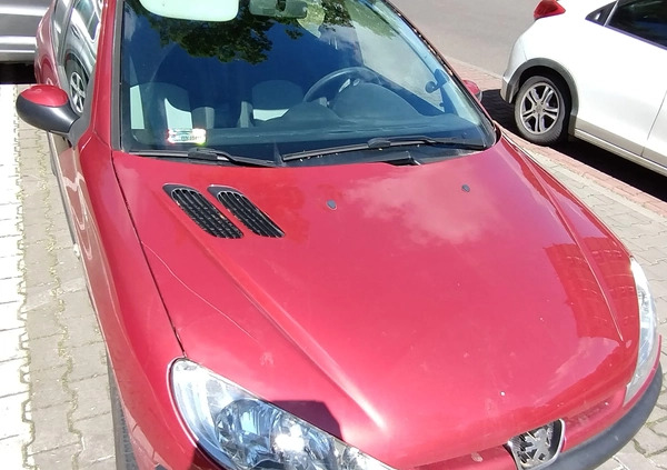 Peugeot 206 cena 4250 przebieg: 67000, rok produkcji 2006 z Katowice małe 4